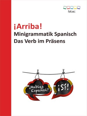 cover image of ¡Arriba! Minigrammatik Spanisch